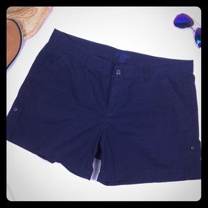 GAP women’s navy cargo shorts sz 14
